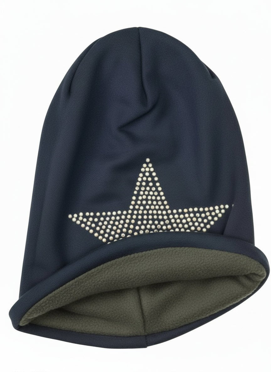 Beanie mit Glitzerstern - Folad Home & Style