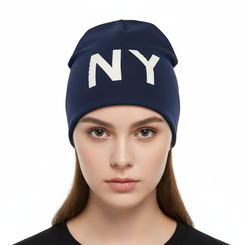 New York Beanie – Statement - Logo für City - Fans - Folad Home & Style
