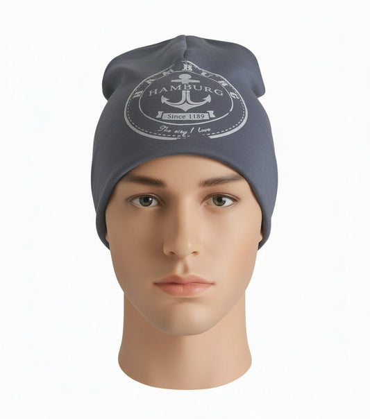 Hamburg Anker Beanie – Leichte Übergangs - Mütze - Folad Home & Style