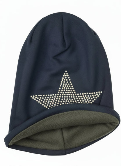 Beanie mit Glitzerstern - Folad Home & Style