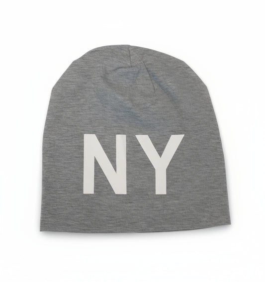 Beanie New York mit großem Logo – Urban & Stylisch