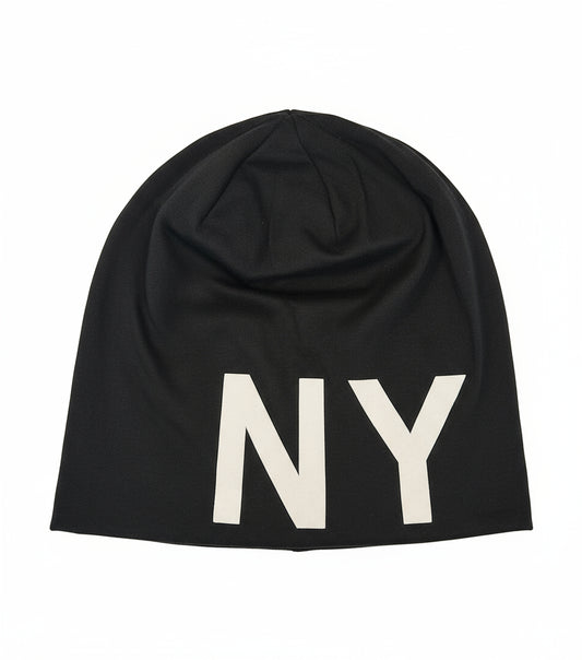 New York Beanie, Detailansicht des Logos