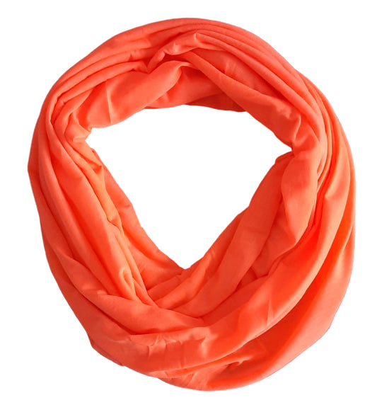 Loop-Schal in leuchtenden Farben, fröhlich und farbenfroh