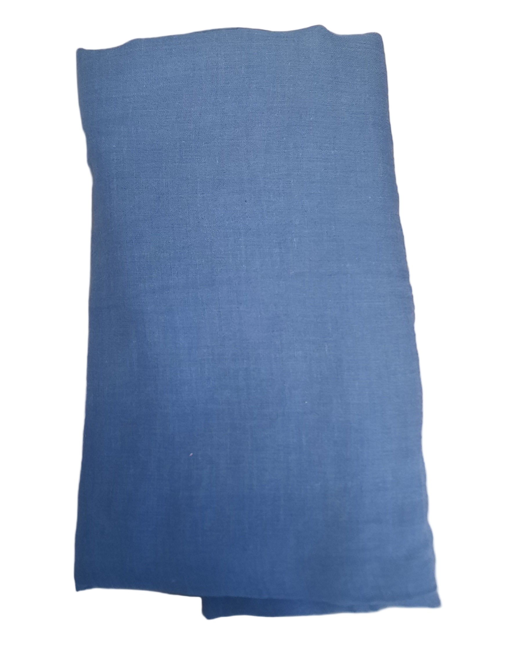 Schal mit weißer Umkettelung, 140x220cm