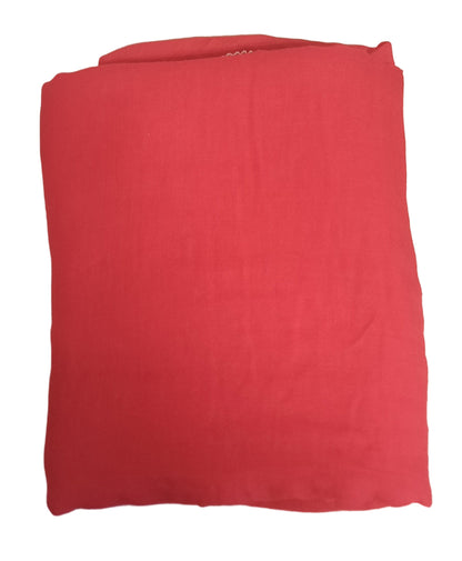 Schal mit weißer Umkettelung, 140x220cm