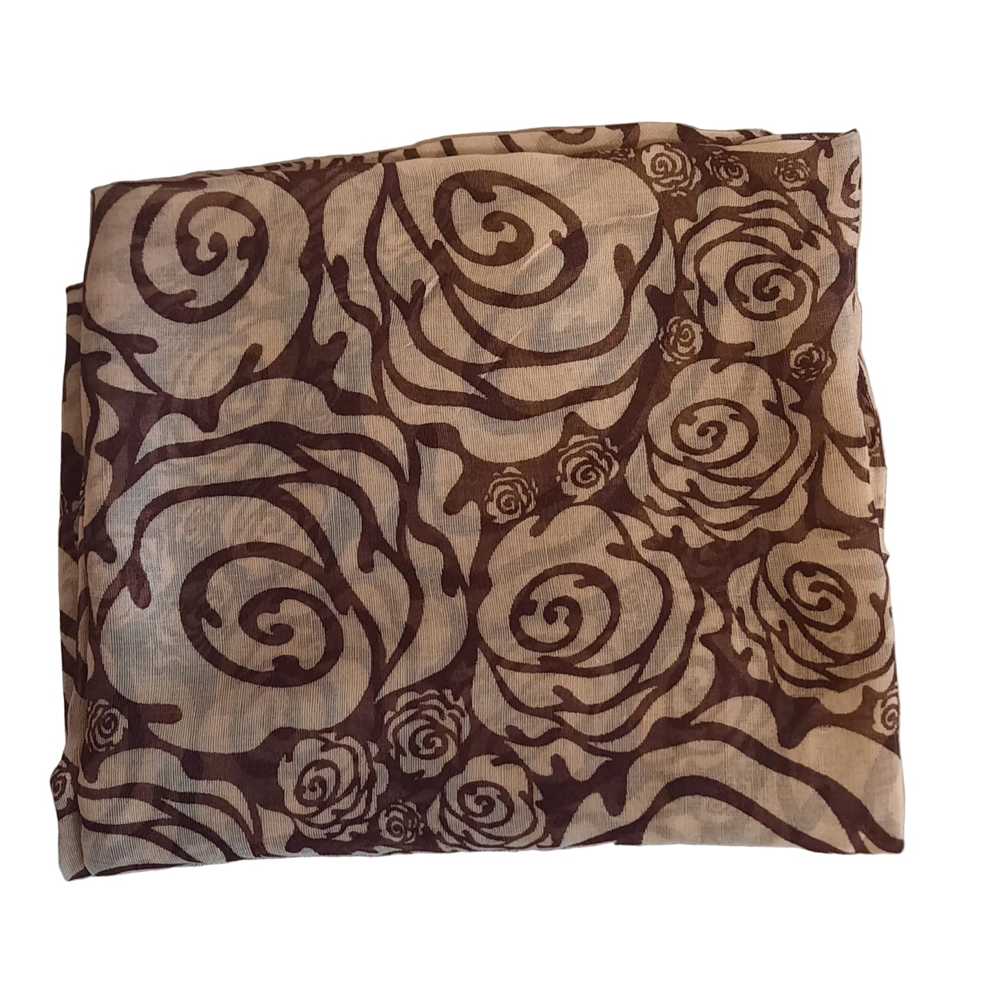Schal mit Rosenblüten - Muster - Folad Home & Style