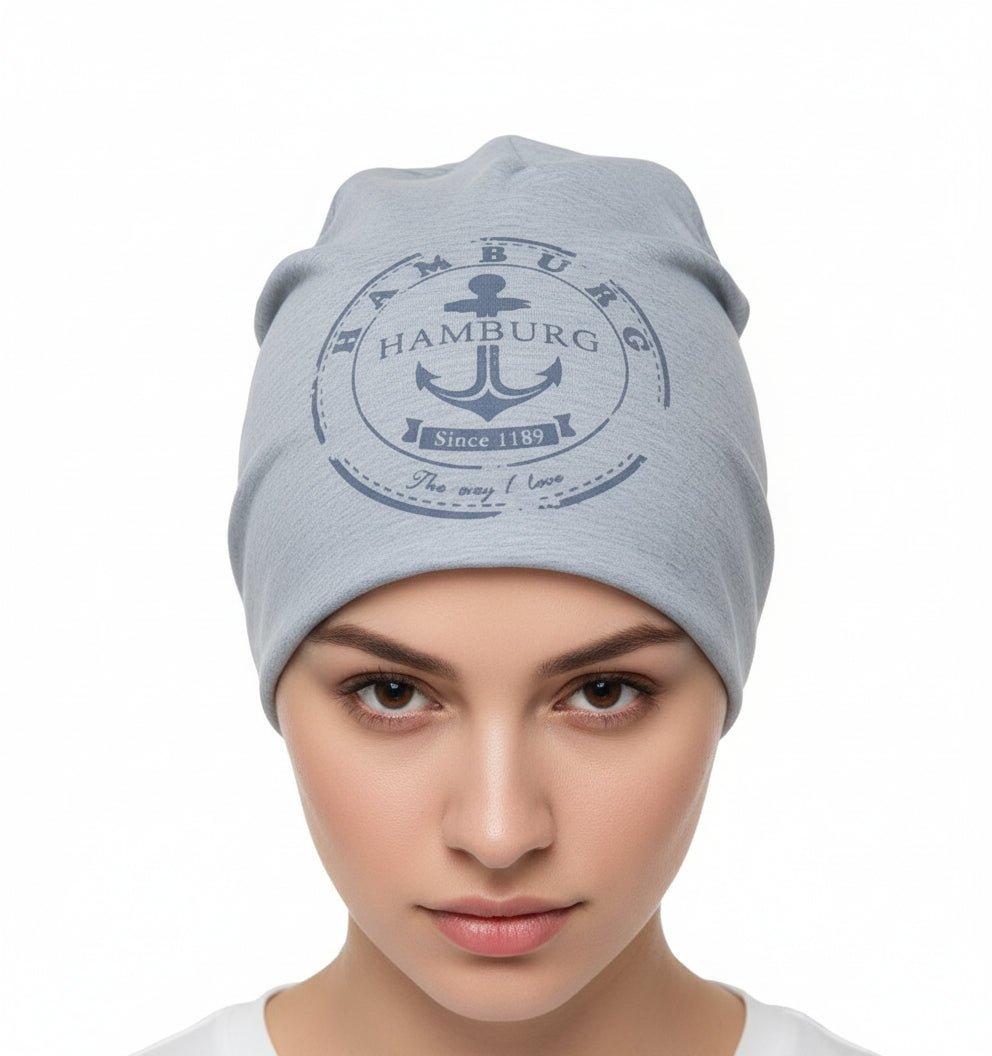 Hamburg Anker Beanie – Leichte Übergangs - Mütze - Folad Home & Style