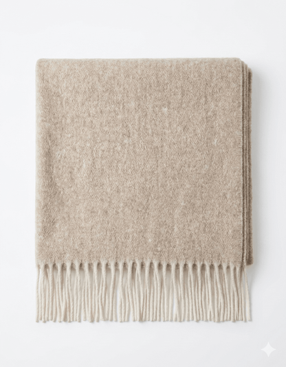 Flauschiger XXL Winterschal Zartrosa – Kuschelschal - Folad Home & Style