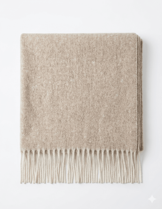 Flauschiger XXL Winterschal Zartrosa – Kuschelschal - Folad Home & Style