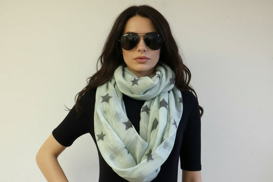 Leichter Sternenschal mit Farbverlauf - Folad Home & Style