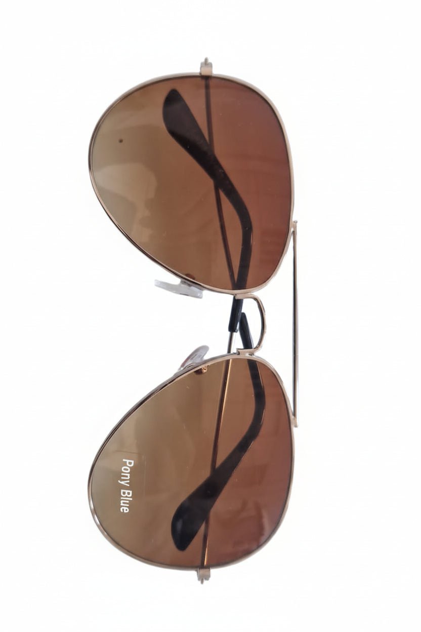 Klassische Pilotenbrille Silber – Aviator Style mit UV - Schutz - Folad Home & Style