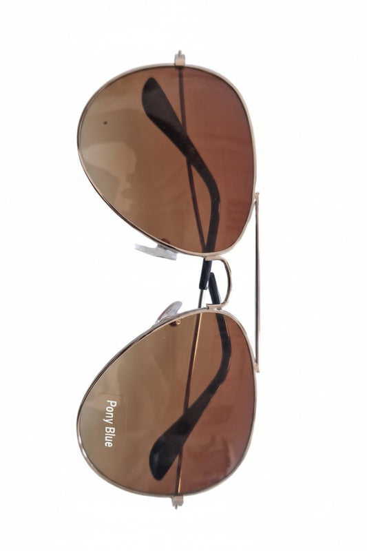 Klassische Pilotenbrille Silber – Aviator Style mit UV - Schutz - Folad Home & Style