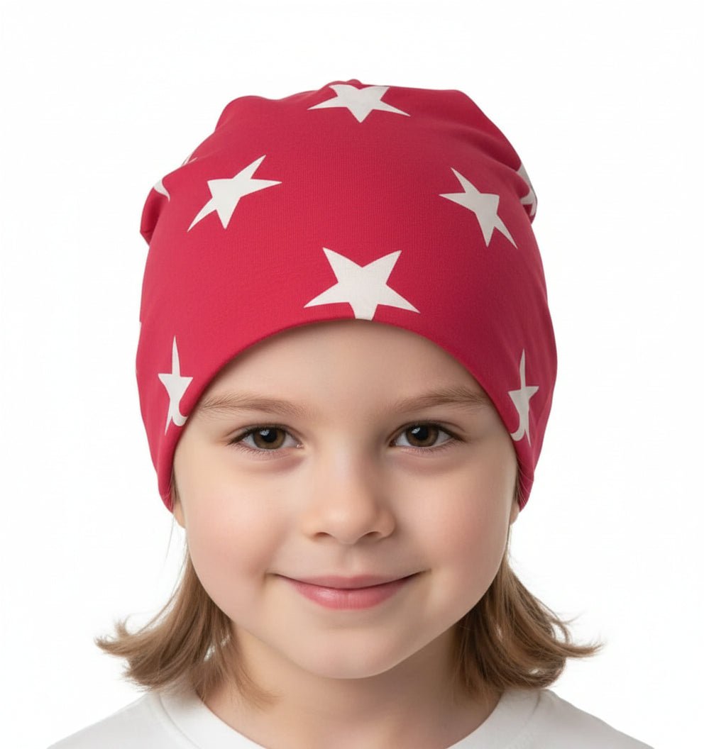 Beanie mit Sternen für Kinder – Kuschelig Warm - Folad Home & Style