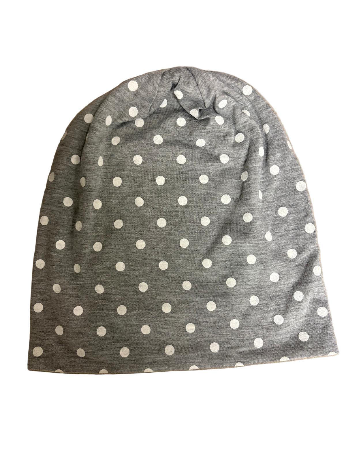 Beanie mit weißen Punkten - Folad Home & Style
