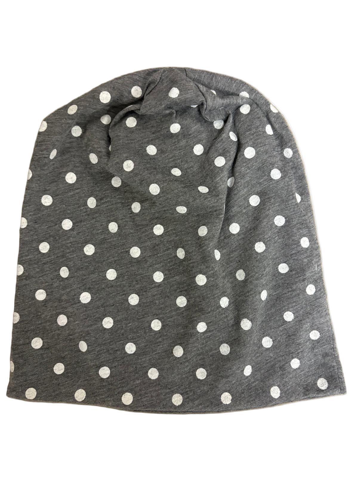 Beanie mit weißen Punkten - Folad Home & Style