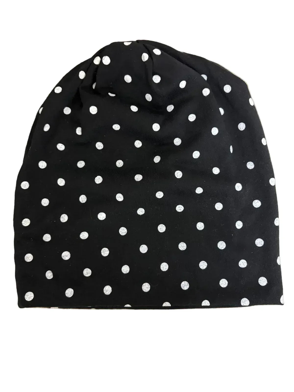 Beanie mit weißen Punkten - Folad Home & Style
