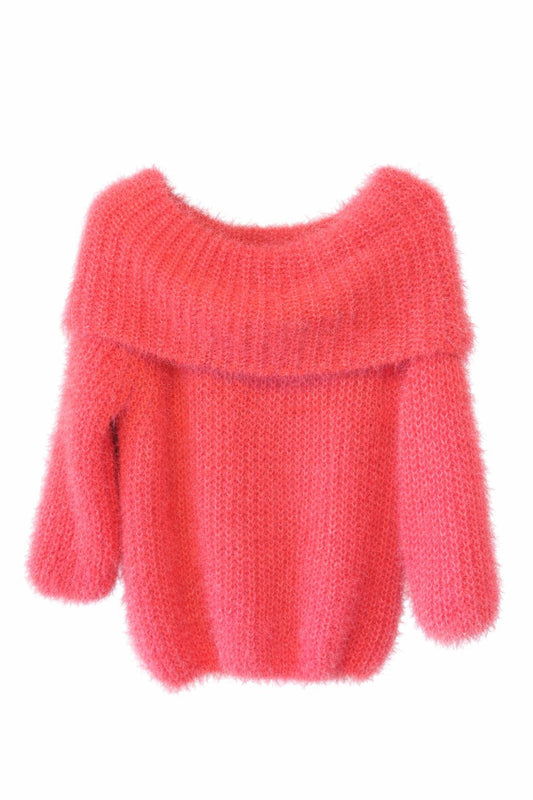 Pullover mit breitem Crew Neck - Folad Home & Style