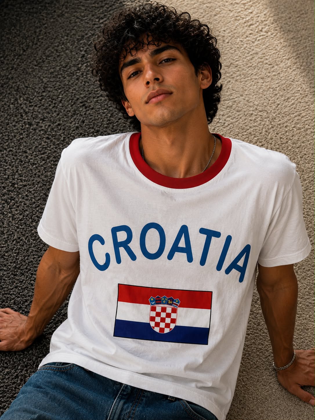 Fußball T-Shirt Länderflaggen | Verschiedene Nationen - Folad Home & Style