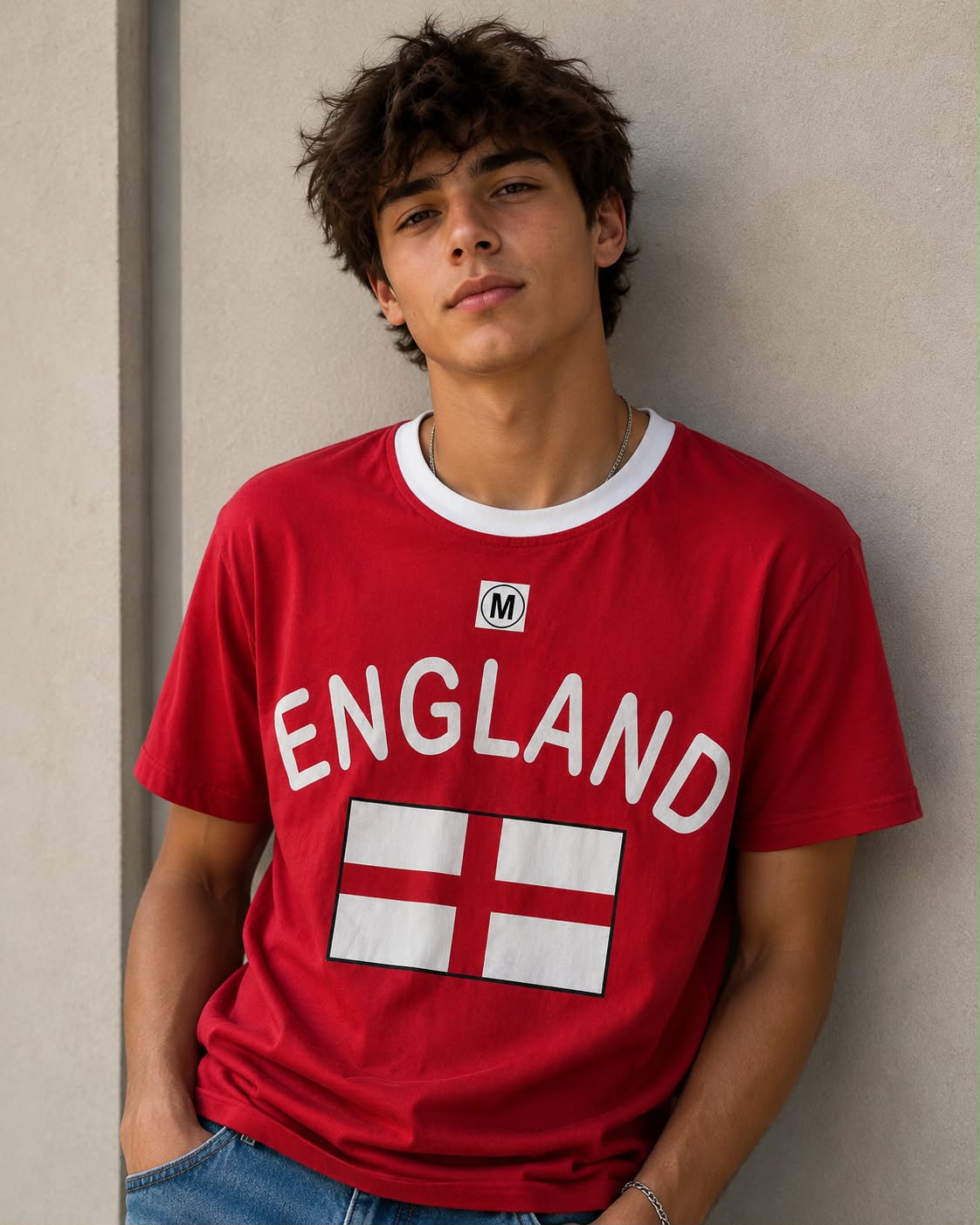 Fußball T-Shirt Länderflaggen | Verschiedene Nationen - Folad Home & Style