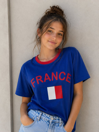 Fußball T-Shirt Länderflaggen | Verschiedene Nationen - Folad Home & Style