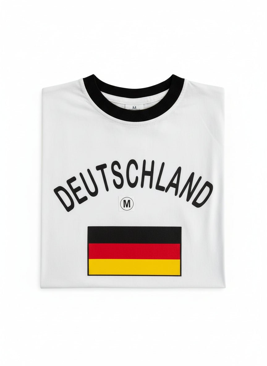 Fußball T-Shirt Länderflaggen | Verschiedene Nationen - Folad Home & Style