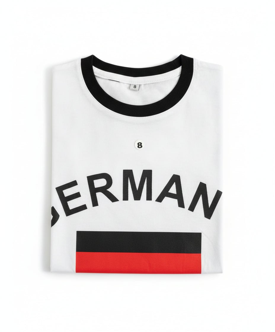 Fußball T-Shirt Länderflaggen | Verschiedene Nationen - Folad Home & Style