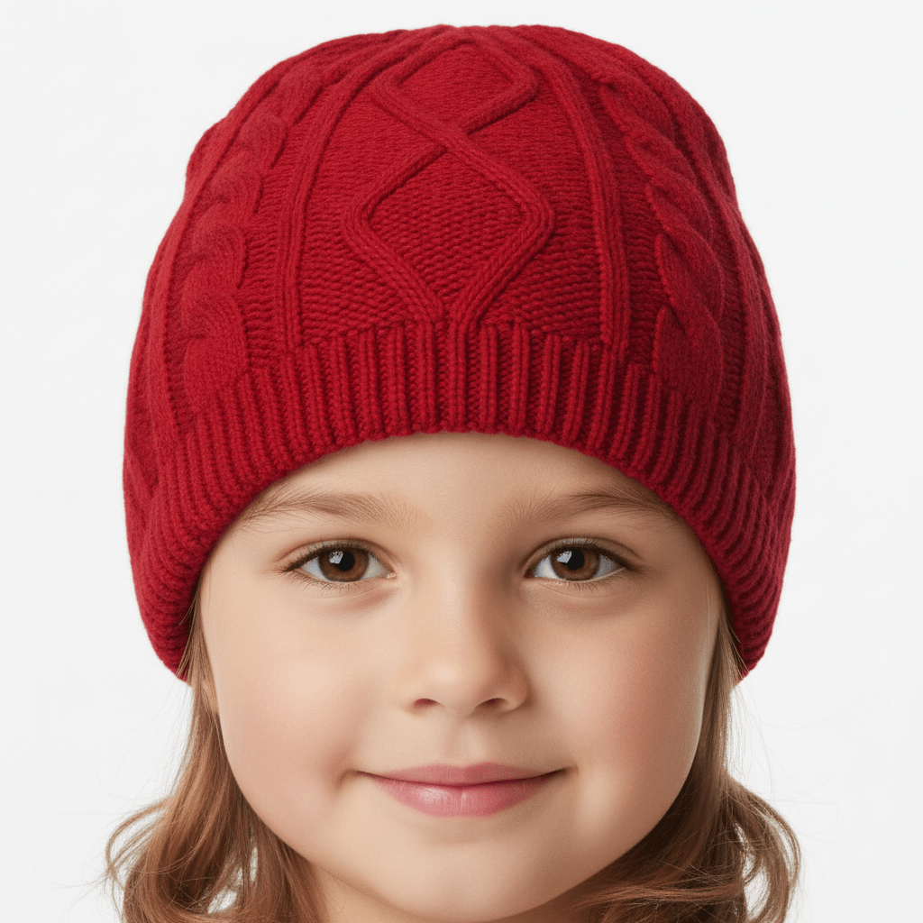 Warme Kinder - Strickmütze Winter - Folad Home & Style