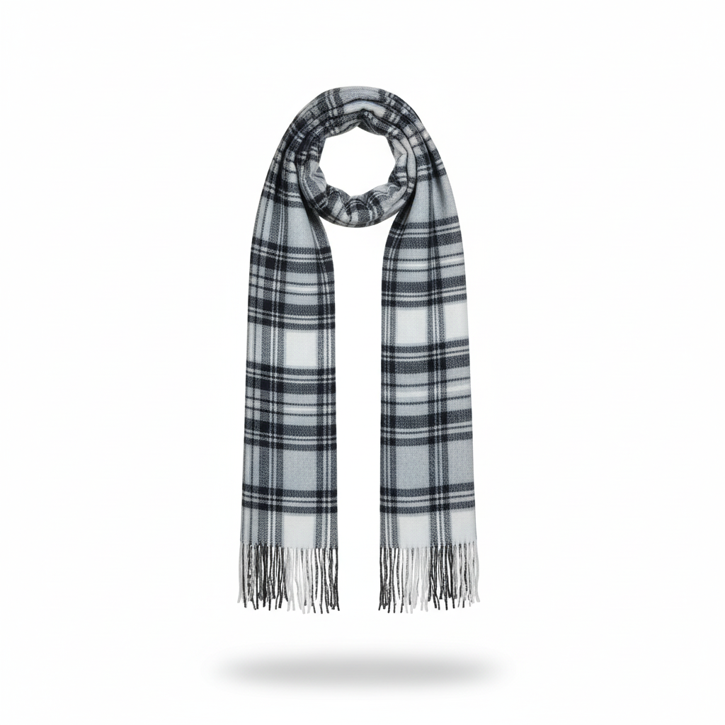 Schwebender Winterschal