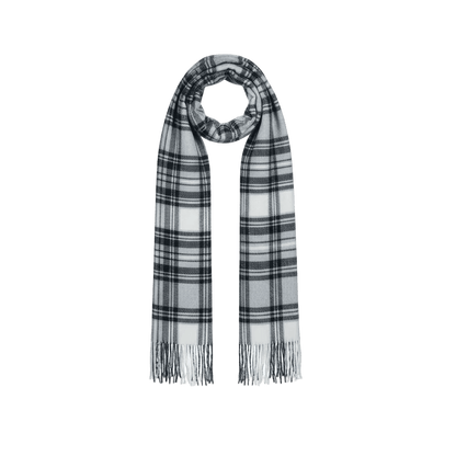Winterschal Schwarz-Weiß – Warm & Klassisch - Folad Home & Style